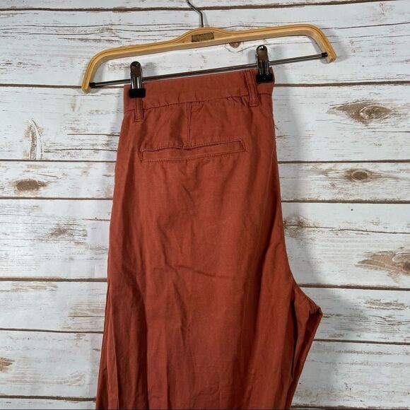Hm LOGG Dark Orange Slim Fit Chino Trousers Size 31 - Picture 8 of 8
